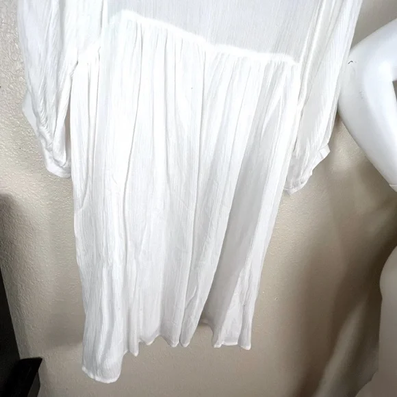 Umgee Tassel Lined Embroidered Flowing Dress - Picture 7 of 8